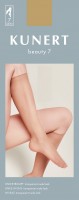 Kunert Beauty 7 - Ultra-transparent nude look summer knee highs