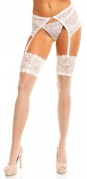 Glamory Dream 20 - Elegant plus size stockings with lace top