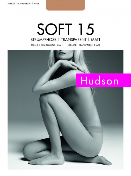 Hudson - Natural look tights Soft 15