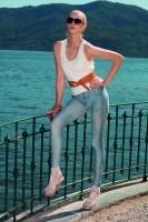 Trasparenze - Stylish "worn-out"-look jeggings Vintage Trasparenze - Stylish "worn-out"-look jeggings Vintage