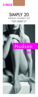 Hudson Simply 20 - Transparent and matt knee highs - 3-Pack! Hudson Simply 20 - Transparent and matt knee highs - 3-Pack!