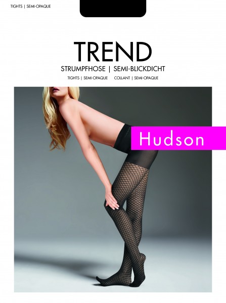 Hudson - Semi-opaque mock fishnet tights