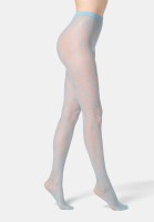 Oroblu - Soft seamless fishnet tights with romantic flower pattern