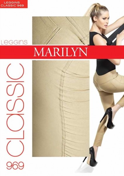 Marilyn - Cotton treggings Classic, 100 DEN