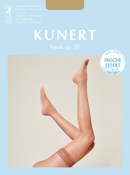 Kunert Fresh Up 10 - Transparent summer hold ups