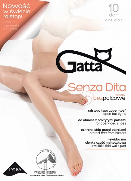 Gatta Senza Dita Toeless - Open toe tights