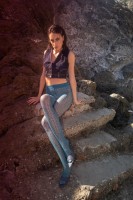 Trasparenze - Openwork cable pattern winter tights with cotton Trasparenze - Openwork cable pattern winter tights with cotton