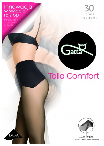 Gatta - 30 denier tights with soft, comfortable seamless waistband
