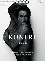 Kunert - Semi-opaque tights made from sustainable materials Blue 30